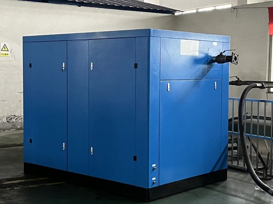0.8Mpa Kompresor Sekrup Magnet Permanen 75hp Kompresor Sekrup Listrik