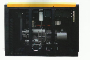 200kw Kompresor Udara Magnet Permanen Dua Tahap IP55 Kompresor Udara Tiga Fase