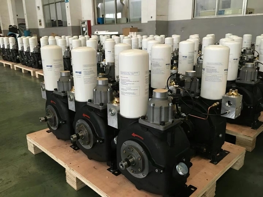 2850-5100rpm Unit Kompak Airend 20-25HP Hemat Energi Ujung Udara Di Kompresor